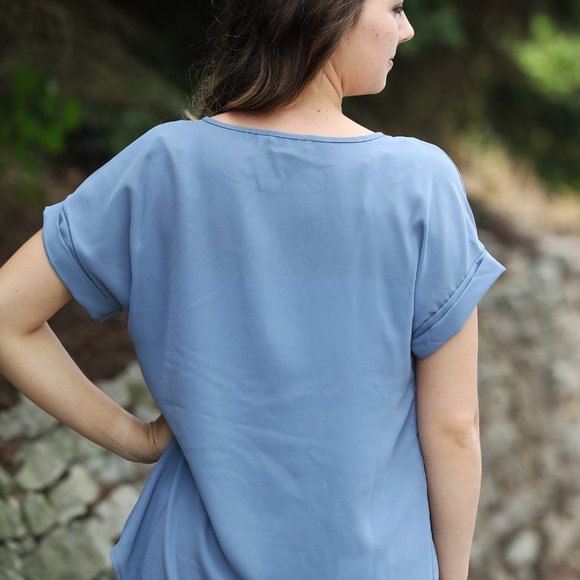 Light Weight Blouse Top - Picture 2 of 3